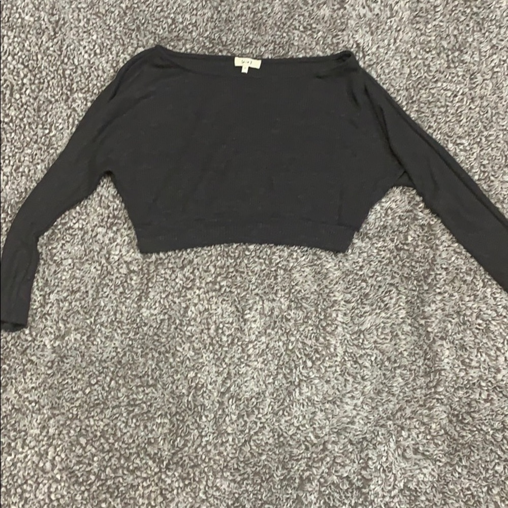 Cropped sweater